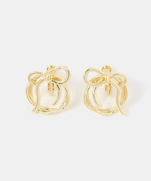 FOREVER 21 リボンデザインイヤリング イエロー FREE ウィメンズグッズ フォーエバー21 293161 and ST アンドエスティ(旧ドットエスティ) FOREVER 21 リボンデザインイヤリング イエロー FREE ウィメンズグッズ フォーエバー21 293161 and ST アンドエスティ(旧ドットエスティ)