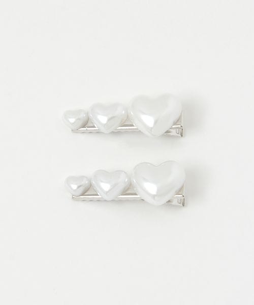 FOREVER 21 3連ハートヘアピンセット ライトグレー FREE ウィメンズグッズ フォーエバー21 293858 and ST アンドエスティ(旧ドットエスティ) FOREVER 21 3連ハートヘアピンセット ライトグレー FREE ウィメンズグッズ フォーエバー21 293858 and ST アンドエスティ(旧ドットエスティ)
