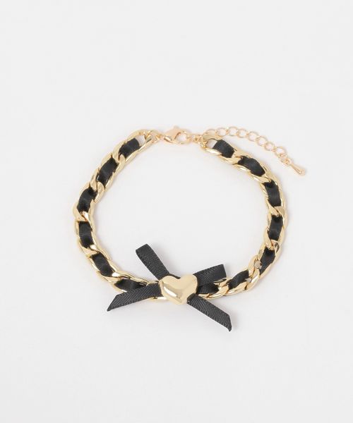 FOREVER 21 リボン&ハートブレスレット イエロー FREE ウィメンズグッズ フォーエバー21 293923 and ST アンドエスティ(旧ドットエスティ) FOREVER 21 リボン&ハートブレスレット イエロー FREE ウィメンズグッズ フォーエバー21 293923 and ST アンドエスティ(旧ドットエスティ)