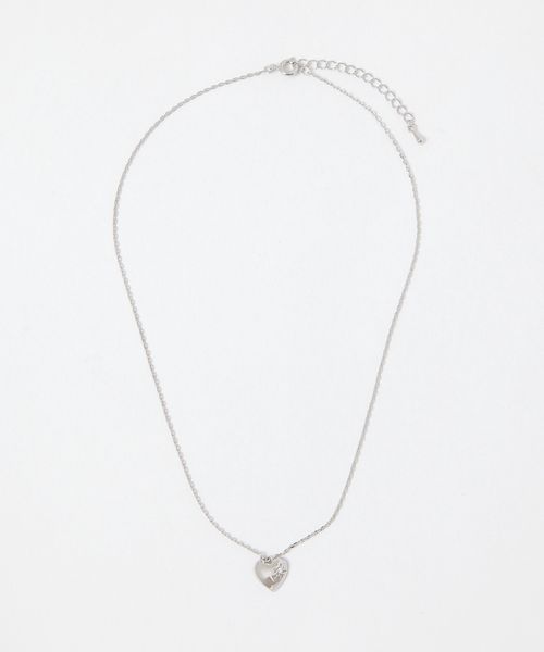 FOREVER 21 ハートネックレス2 ライトグレー FREE ウィメンズグッズ フォーエバー21 293935 and ST アンドエスティ(旧ドットエスティ) FOREVER 21 ハートネックレス2 ライトグレー FREE ウィメンズグッズ フォーエバー21 293935 and ST アンドエスティ(旧ドットエスティ)