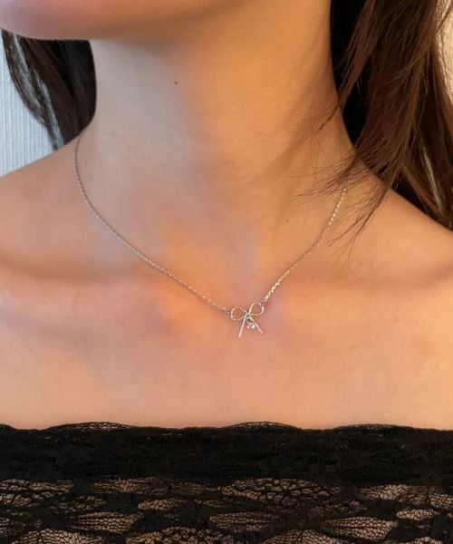 FOREVER 21 リボンネックレス ライトグレー FREE ウィメンズグッズ フォーエバー21 293953 and ST アンドエスティ(旧ドットエスティ) FOREVER 21 リボンネックレス ライトグレー FREE ウィメンズグッズ フォーエバー21 293953 and ST アンドエスティ(旧ドットエスティ)