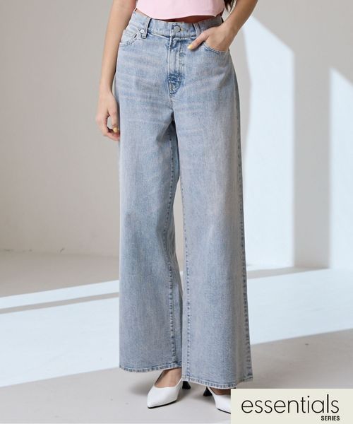 FOREVER 21 ワイドデニム ライトブルー M ウィメンズボトムス フォーエバー21 319700 and ST アンドエスティ(旧ドットエスティ) FOREVER 21 ワイドデニム ライトブルー M ウィメンズボトムス フォーエバー21 319700 and ST アンドエスティ(旧ドットエスティ)