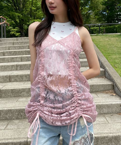 FOREVER 21 【一部カラー追加予約】2WAYレースキャミワンピース2 ピンク FREE ウィメンズワンピース フォーエバー21 324910 and ST アンドエスティ(旧ドットエスティ) FOREVER 21 【一部カラー追加予約】2WAYレースキャミワンピース2 ピンク FREE ウィメンズワンピース フォーエバー21 324910 and ST アンドエスティ(旧ドットエスティ)