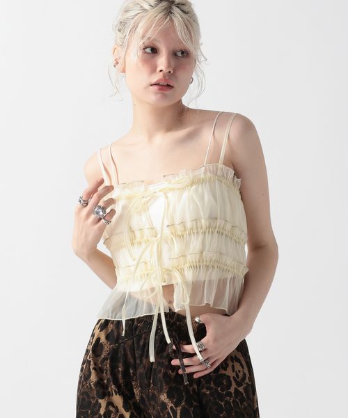 FOREVER 21 シャーリングチュールビスチェ ナチュラル FREE ウィメンズインナー フォーエバー21 328239 and ST アンドエスティ(旧ドットエスティ) FOREVER 21 シャーリングチュールビスチェ ナチュラル FREE ウィメンズインナー フォーエバー21 328239 and ST アンドエスティ(旧ドットエスティ)
