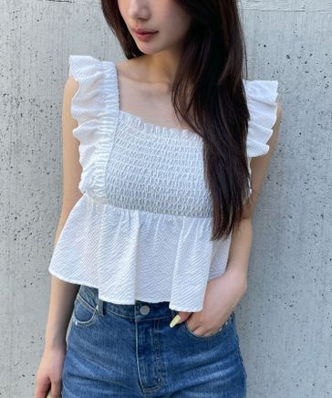 レースフリルブラウス | 【FOREVER 21 JAPAN】(フォーエバー