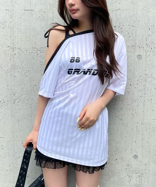 FOREVER 21 【一部カラー追加予約】ワンショルゲームシャツワンピース オフホワイト FREE ウィメンズワンピース フォーエバー21 455487 and ST アンドエスティ(旧ドットエスティ) FOREVER 21 【一部カラー追加予約】ワンショルゲームシャツワンピース オフホワイト FREE ウィメンズワンピース フォーエバー21 455487 and ST アンドエスティ(旧ドットエスティ)