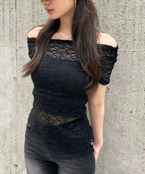 FOREVER 21 【一部カラー追加予約】レース2WAYTシャツ ブラック S ウィメンズインナー フォーエバー21 459833 and ST アンドエスティ(旧ドットエスティ) FOREVER 21 【一部カラー追加予約】レース2WAYTシャツ ブラック S ウィメンズインナー フォーエバー21 459833 and ST アンドエスティ(旧ドットエスティ)