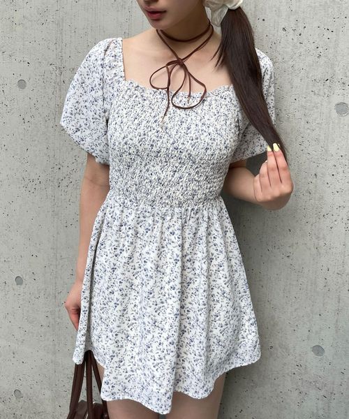 FOREVER 21 花柄オフショルワンピース オフホワイト FREE ウィメンズワンピース フォーエバー21 490013 and ST アンドエスティ(旧ドットエスティ) FOREVER 21 花柄オフショルワンピース オフホワイト FREE ウィメンズワンピース フォーエバー21 490013 and ST アンドエスティ(旧ドットエスティ)