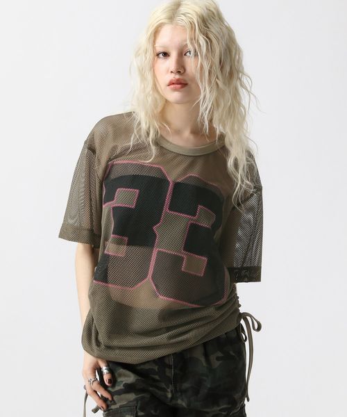 FOREVER 21 メッシュBIGトップス【ダンサーMIUさんコラボ】 カーキ FREE ウィメンズインナー フォーエバー21 490855 and ST アンドエスティ(旧ドットエスティ) FOREVER 21 メッシュBIGトップス【ダンサーMIUさんコラボ】 カーキ FREE ウィメンズインナー フォーエバー21 490855 and ST アンドエスティ(旧ドットエスティ)