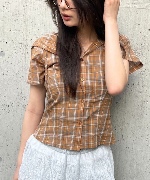 FOREVER 21 チェックフーディコンパクト半袖シャツ イエロー FREE ウィメンズインナー フォーエバー21 492639 and ST アンドエスティ(旧ドットエスティ) FOREVER 21 チェックフーディコンパクト半袖シャツ イエロー FREE ウィメンズインナー フォーエバー21 492639 and ST アンドエスティ(旧ドットエスティ)
