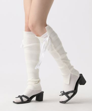 リボン付きレッグウォーマー | [公式]フォーエバートゥエンティ