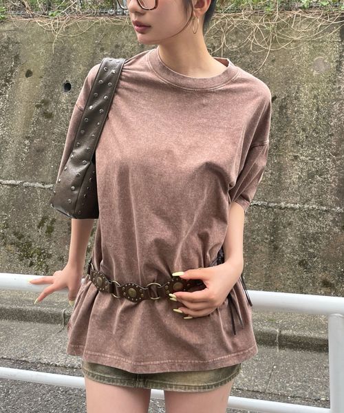 FOREVER 21 ヴィンテージライクビッグTシャツ ブラウン FREE ウィメンズインナー フォーエバー21 498564 and ST アンドエスティ(旧ドットエスティ) FOREVER 21 ヴィンテージライクビッグTシャツ ブラウン FREE ウィメンズインナー フォーエバー21 498564 and ST アンドエスティ(旧ドットエスティ)