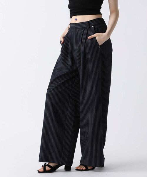 FOREVER 21 ストライプスラックス ネイビー S ウィメンズボトムス フォーエバー21 498834 and ST アンドエスティ(旧ドットエスティ) FOREVER 21 ストライプスラックス ネイビー S ウィメンズボトムス フォーエバー21 498834 and ST アンドエスティ(旧ドットエスティ)