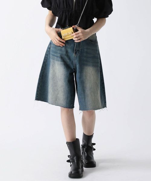 FOREVER 21 デニムハーフパンツ ブルー S ウィメンズボトムス フォーエバー21 498943 and ST アンドエスティ(旧ドットエスティ) FOREVER 21 デニムハーフパンツ ブルー S ウィメンズボトムス フォーエバー21 498943 and ST アンドエスティ(旧ドットエスティ)