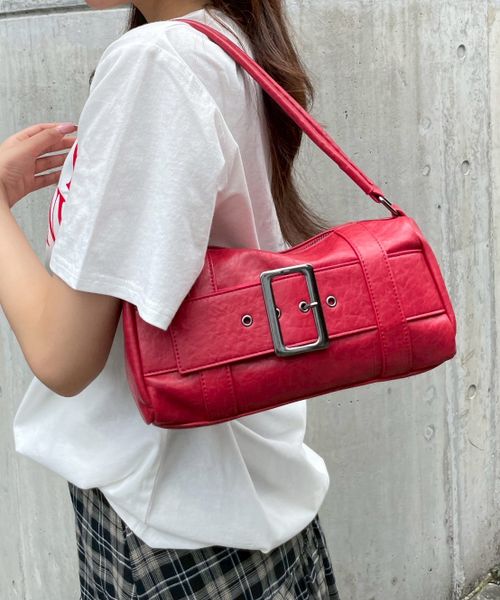 FOREVER 21 ベルトボストンバッグ レッド FREE ウィメンズグッズ フォーエバー21 576487 and ST アンドエスティ(旧ドットエスティ) FOREVER 21 ベルトボストンバッグ レッド FREE ウィメンズグッズ フォーエバー21 576487 and ST アンドエスティ(旧ドットエスティ)