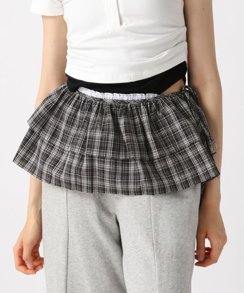 FOREVER 21 チェックフリルベルト ブラック FREE ウィメンズグッズ フォーエバー21 590570 and ST アンドエスティ(旧ドットエスティ) FOREVER 21 チェックフリルベルト ブラック FREE ウィメンズグッズ フォーエバー21 590570 and ST アンドエスティ(旧ドットエスティ)