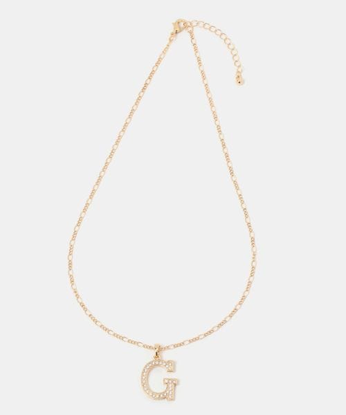 FOREVER 21 イニシャルネックレス ブラック FREE ウィメンズグッズ_IMP フォーエバー21 964735 and ST アンドエスティ(旧ドットエスティ) FOREVER 21 イニシャルネックレス ブラック FREE ウィメンズグッズ_IMP フォーエバー21 964735 and ST アンドエスティ(旧ドットエスティ)