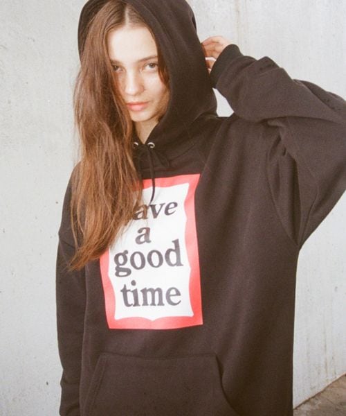 FOREVER21 × have a good time】コラボスウェットフーディー-