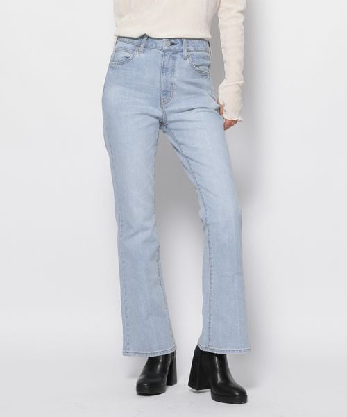 Flared Pants Ecru Compact Technical Knit with Black Dior Graphique Motif |  DIOR