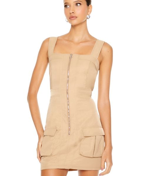 FOREVER 21 リッタイポケットワンピース カーキ M ウィメンズワンピース_IMP フォーエバー21 993144 and ST アンドエスティ(旧ドットエスティ) FOREVER 21 リッタイポケットワンピース カーキ M ウィメンズワンピース_IMP フォーエバー21 993144 and ST アンドエスティ(旧ドットエスティ)