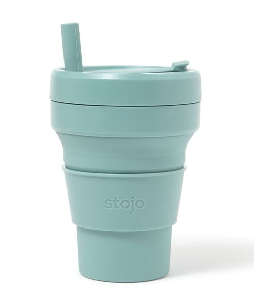 GEORGE'S stojo ビギー 470ml グリーン キッチン・ダイニング ジョージズ 350997 and ST アンドエスティ(旧ドットエスティ) GEORGE'S stojo ビギー 470ml グリーン キッチン・ダイニング ジョージズ 350997 and ST アンドエスティ(旧ドットエスティ)