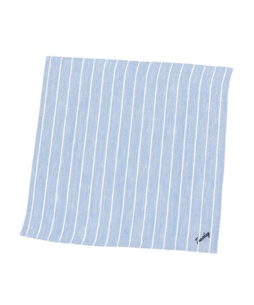 GEORGE'S WEEKハンカチ ライトグレー M_服飾雑貨 ジョージズ 355960 and ST アンドエスティ(旧ドットエスティ) GEORGE'S WEEKハンカチ ライトグレー M_服飾雑貨 ジョージズ 355960 and ST アンドエスティ(旧ドットエスティ)