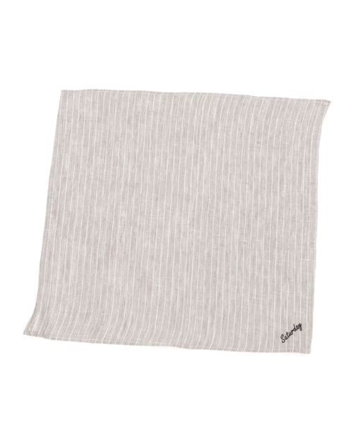 GEORGE'S WEEKハンカチ ライトベージュ M_服飾雑貨 ジョージズ 355960 and ST アンドエスティ(旧ドットエスティ) GEORGE'S WEEKハンカチ ライトベージュ M_服飾雑貨 ジョージズ 355960 and ST アンドエスティ(旧ドットエスティ)