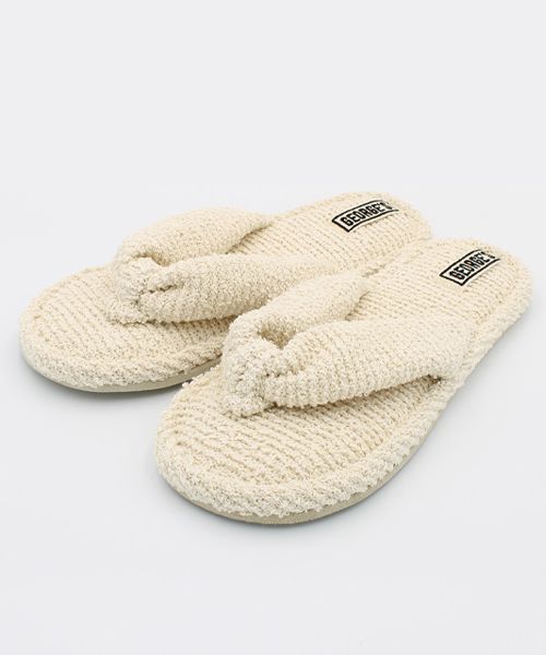GEORGE'S ワントングサンダル リネンミックス ホワイト L 家具・インテリア ジョージズ 362364 and ST アンドエスティ(旧ドットエスティ) GEORGE'S ワントングサンダル リネンミックス ホワイト L 家具・インテリア ジョージズ 362364 and ST アンドエスティ(旧ドットエスティ)