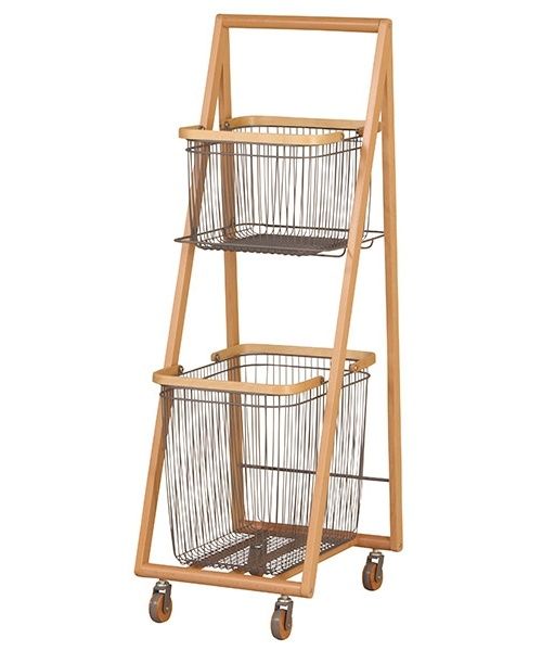 GEORGE'S LIV キャリーバスケットワゴン L【大型家具】 ライトグレー 家具・インテリア ジョージズ 363608 and ST アンドエスティ(旧ドットエスティ) GEORGE'S LIV キャリーバスケットワゴン L【大型家具】 ライトグレー 家具・インテリア ジョージズ 363608 and ST アンドエスティ(旧ドットエスティ)