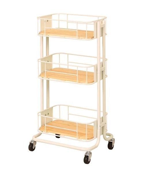 GEORGE'S BY CAGE ワゴン ホワイト 家具・インテリア ジョージズ 363677 and ST アンドエスティ(旧ドットエスティ) GEORGE'S BY CAGE ワゴン ホワイト 家具・インテリア ジョージズ 363677 and ST アンドエスティ(旧ドットエスティ)