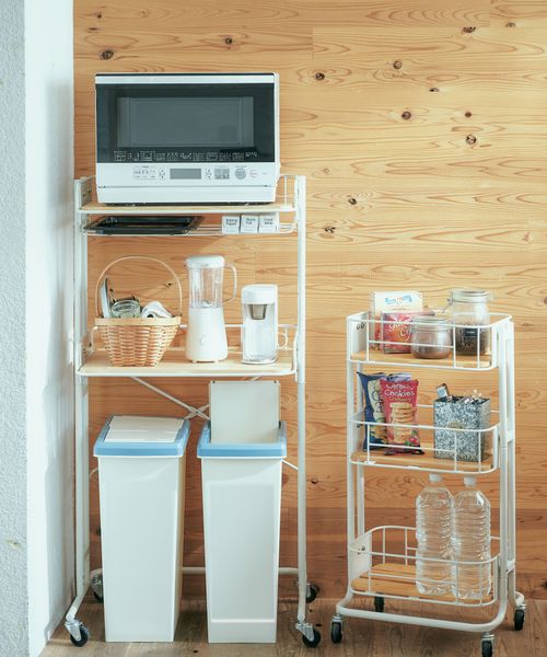 GEORGE'S BY CAGE キッチンラック ホワイト 家具・インテリア ジョージズ 363689 and ST アンドエスティ（旧ドットエスティ）