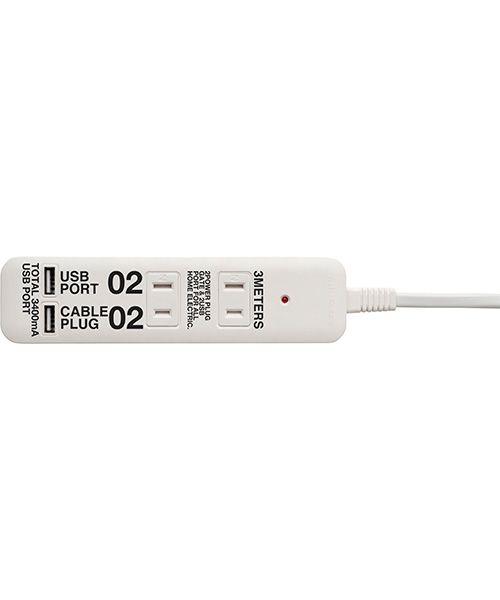 GEORGE'S CABLE PLUG 02 & USBPORT 02 ホワイト 家具・インテリア ジョージズ 363841 and ST アンドエスティ(旧ドットエスティ) GEORGE'S CABLE PLUG 02 & USBPORT 02 ホワイト 家具・インテリア ジョージズ 363841 and ST アンドエスティ(旧ドットエスティ)