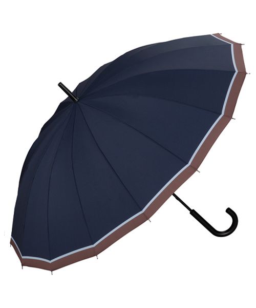GEORGE'S Wpc. 16K 晴雨兼用長傘 ダークブルー 家具・インテリア ジョージズ 367643 and ST アンドエスティ(旧ドットエスティ) GEORGE'S Wpc. 16K 晴雨兼用長傘 ダークブルー 家具・インテリア ジョージズ 367643 and ST アンドエスティ(旧ドットエスティ)