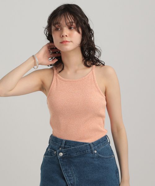 GEORGE'S カップ付きキャミ オレンジ M W_トップス ジョージズ 371966 and ST アンドエスティ(旧ドットエスティ) GEORGE'S カップ付きキャミ オレンジ M W_トップス ジョージズ 371966 and ST アンドエスティ(旧ドットエスティ)