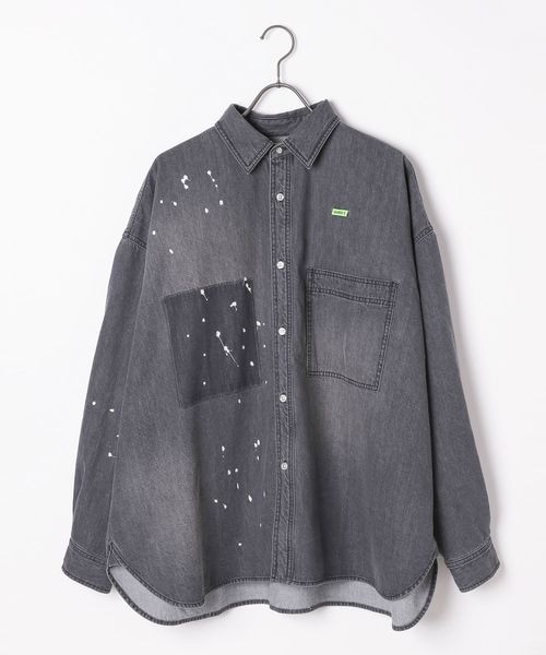 MENS】ペイントデニムシャツ【WEB先行予約】 | [公式]GEORGE