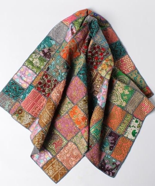 GEORGE'S 24カンバディア パッチワーク クロス90×130 ホワイト 家具・インテリア ジョージズ 451102 and ST アンドエスティ(旧ドットエスティ) GEORGE'S 24カンバディア パッチワーク クロス90×130 ホワイト 家具・インテリア ジョージズ 451102 and ST アンドエスティ(旧ドットエスティ)