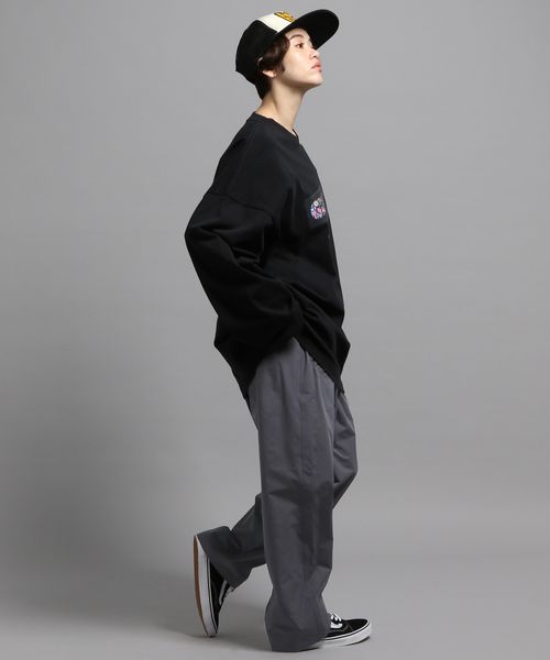 GEORGE'S 【MENS】ナイロンスポーティーパンツ ライトグレー S M_ボトムス ジョージズ 493056 and ST アンドエスティ(旧ドットエスティ) GEORGE'S 【MENS】ナイロンスポーティーパンツ ライトグレー S M_ボトムス ジョージズ 493056 and ST アンドエスティ(旧ドットエスティ)
