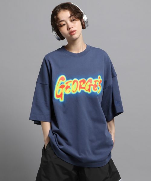 GEORGE'S 【MENS】サーモライトTシャツ ネイビー L M_トップス ジョージズ 493063 and ST アンドエスティ(旧ドットエスティ) GEORGE'S 【MENS】サーモライトTシャツ ネイビー L M_トップス ジョージズ 493063 and ST アンドエスティ(旧ドットエスティ)