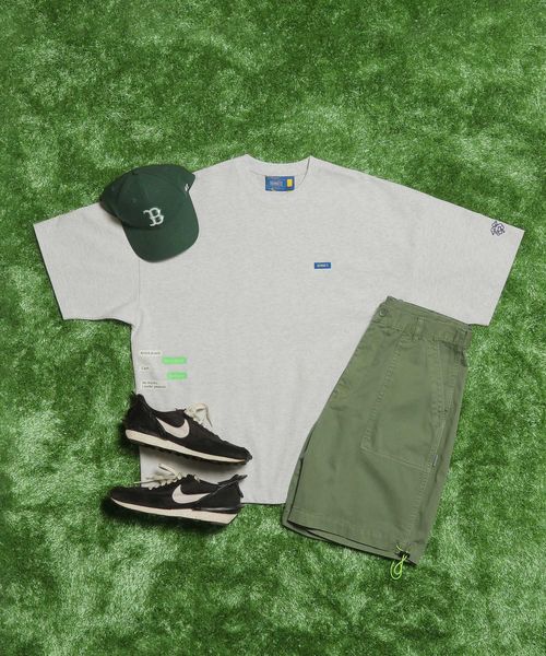 GEORGE'S 【MENS】ギミックプリントTシャツ ライトグレー M M_トップス ジョージズ 570865 and ST アンドエスティ(旧ドットエスティ) GEORGE'S 【MENS】ギミックプリントTシャツ ライトグレー M M_トップス ジョージズ 570865 and ST アンドエスティ(旧ドットエスティ)