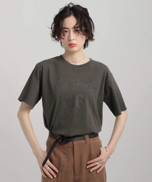 GEORGE'S ナンバーTシャツ チャコールグレー M W_トップス ジョージズ 576119 and ST アンドエスティ(旧ドットエスティ) GEORGE'S ナンバーTシャツ チャコールグレー M W_トップス ジョージズ 576119 and ST アンドエスティ(旧ドットエスティ)