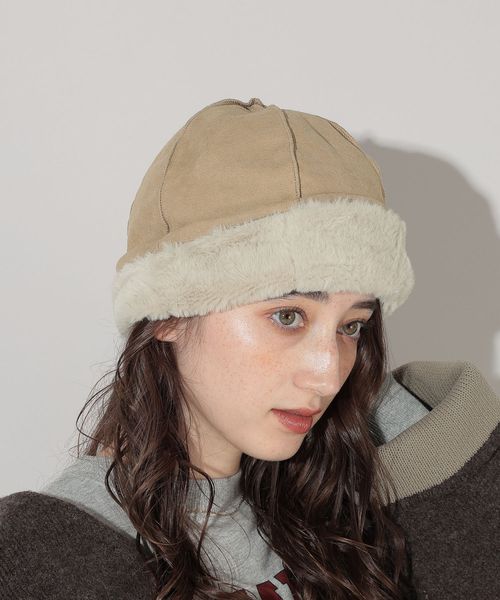 GEORGE'S ECO スエードファーワッチ ライトベージュ FREE W_服飾雑貨 ジョージズ 576258 and ST アンドエスティ(旧ドットエスティ) GEORGE'S ECO スエードファーワッチ ライトベージュ FREE W_服飾雑貨 ジョージズ 576258 and ST アンドエスティ(旧ドットエスティ)