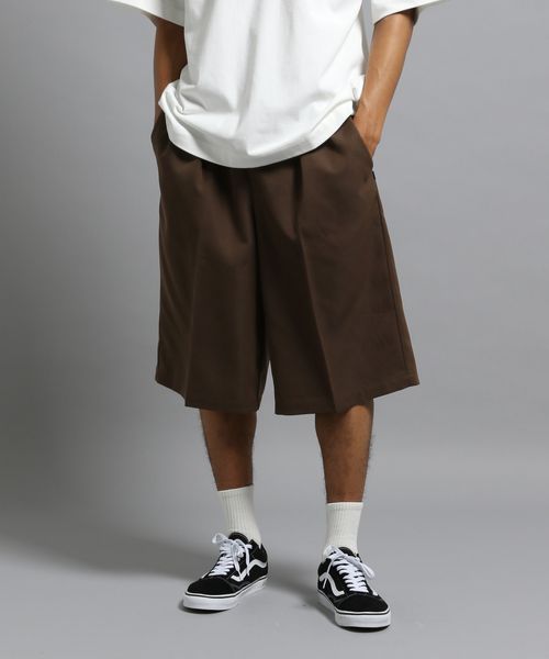 GEORGE'S 【MENS】バギーショートパンツ ライトベージュ M M_ボトムス ジョージズ 578345 and ST アンドエスティ(旧ドットエスティ) GEORGE'S 【MENS】バギーショートパンツ ライトベージュ M M_ボトムス ジョージズ 578345 and ST アンドエスティ(旧ドットエスティ)