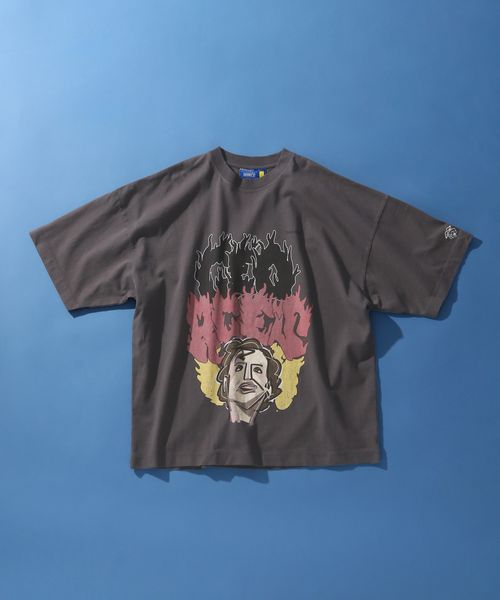 GEORGE'S 【MENS】bend(s)グラフィックTシャツ ライトグレー L M_トップス ジョージズ 578838 and ST アンドエスティ(旧ドットエスティ) GEORGE'S 【MENS】bend(s)グラフィックTシャツ ライトグレー L M_トップス ジョージズ 578838 and ST アンドエスティ(旧ドットエスティ)