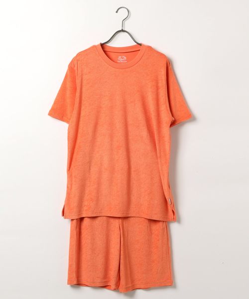 GEORGE'S 【FRUIT OF THE LOOM】パイルルームウェア オレンジ M W_ワンピース ジョージズ 580543 and ST アンドエスティ(旧ドットエスティ) GEORGE'S 【FRUIT OF THE LOOM】パイルルームウェア オレンジ M W_ワンピース ジョージズ 580543 and ST アンドエスティ(旧ドットエスティ)