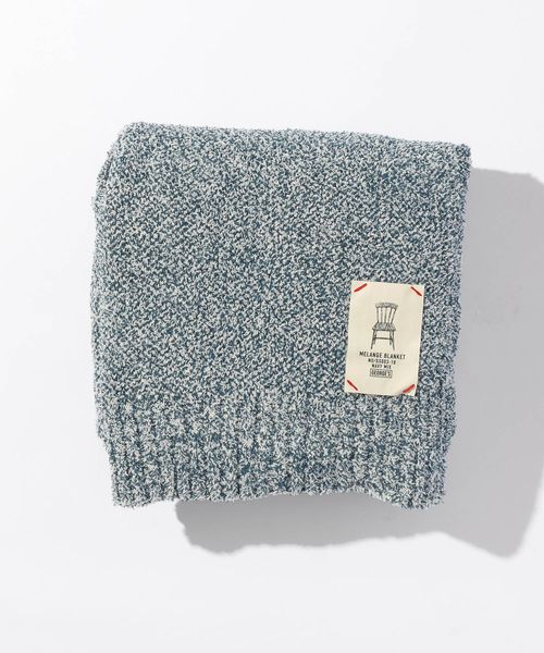 GEORGE'S [140x190] メランジ スローケット ネイビー FREE 家具・インテリア ジョージズ 592549 and ST アンドエスティ（旧ドットエスティ）