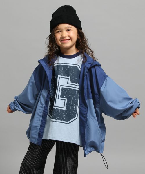 GEORGE'S 【KIDS】マウンテンパーカー ライトブルー キッズ ジョージズ 612377 and ST アンドエスティ(旧ドットエスティ) GEORGE'S 【KIDS】マウンテンパーカー ライトブルー キッズ ジョージズ 612377 and ST アンドエスティ(旧ドットエスティ)