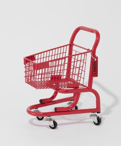 GEORGE'S GEORGE'SショッピングカートS レッド FREE 家具・インテリア ジョージズ 613077 and ST アンドエスティ（旧ドットエスティ）