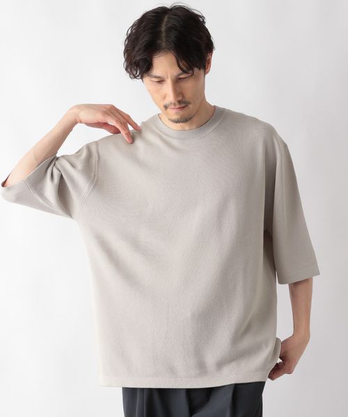 GLOBAL WORK 洗えるニットTEE/104005/アウトレット価格 ライトグレー XL メンズインナー グローバルワーク 104005 and ST アンドエスティ(旧ドットエスティ) GLOBAL WORK 洗えるニットTEE/104005/アウトレット価格 ライトグレー XL メンズインナー グローバルワーク 104005 and ST アンドエスティ(旧ドットエスティ)