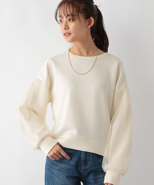 GLOBAL WORK ライトクッション袖チュール/115490 ナチュラル M ウィメンズインナー グローバルワーク 115490 and ST アンドエスティ(旧ドットエスティ) GLOBAL WORK ライトクッション袖チュール/115490 ナチュラル M ウィメンズインナー グローバルワーク 115490 and ST アンドエスティ(旧ドットエスティ)
