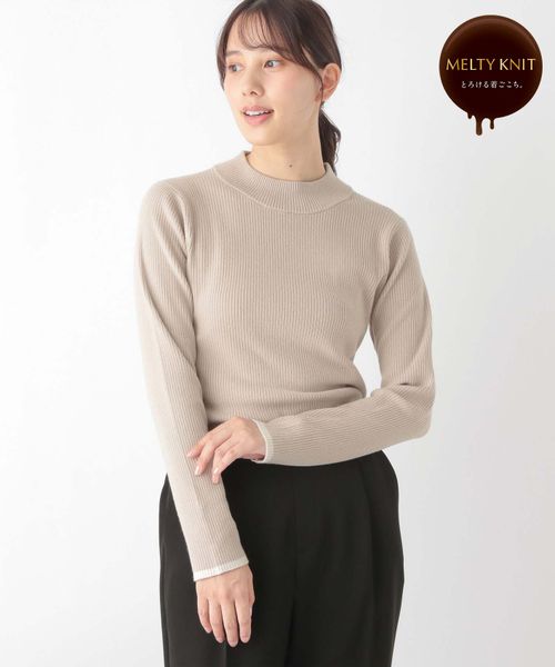GLOBAL WORK メルティリブハイネックプルオーバー/115940 ベージュ M ウィメンズインナー グローバルワーク 115940 and ST アンドエスティ(旧ドットエスティ) GLOBAL WORK メルティリブハイネックプルオーバー/115940 ベージュ M ウィメンズインナー グローバルワーク 115940 and ST アンドエスティ(旧ドットエスティ)